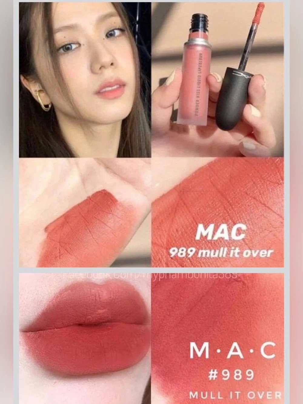 MAC Cosmetics Powder Kiss Liquid Lipcolour — Mull It Over (Muted Rose)